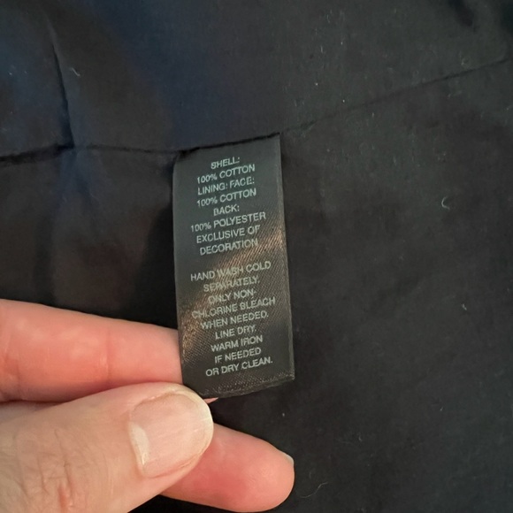 WHBM Black Eyelet Bustier Top - Picture 9 of 12